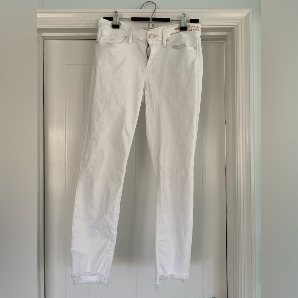 White Lilly Pulitzer jeans
